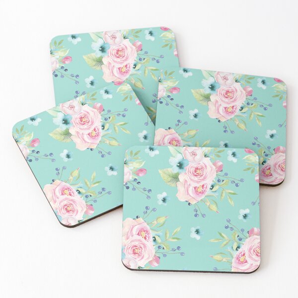 Item preview, Pink Bouquets Mint designed and sold by OHH Baby.