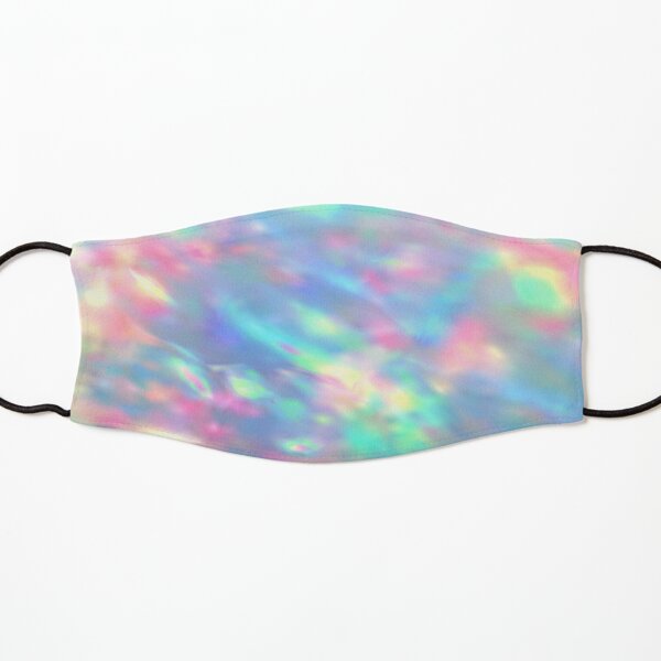 Faux Iridescent Multicolor Kids Mask