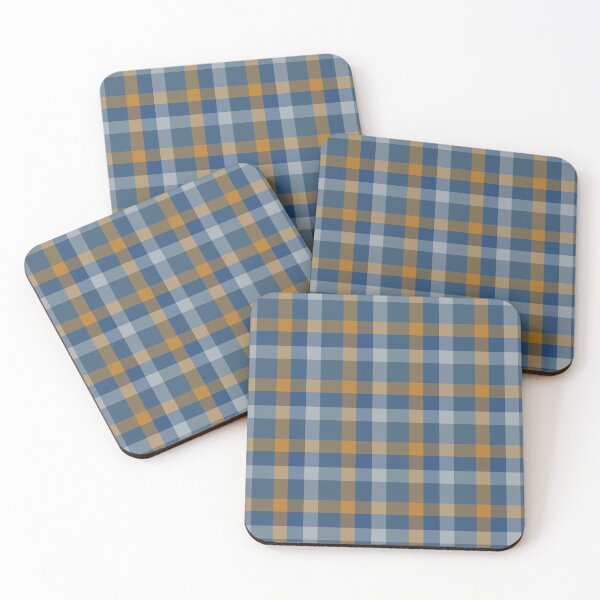 Item preview, Blue and Yellow Checked pattern designed and sold by Julia Rudens.