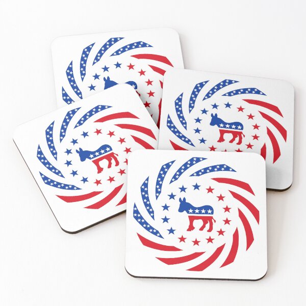 Item preview, Democratic Murican Patriot Flag Series designed and sold by Carbon-Fibre Media.