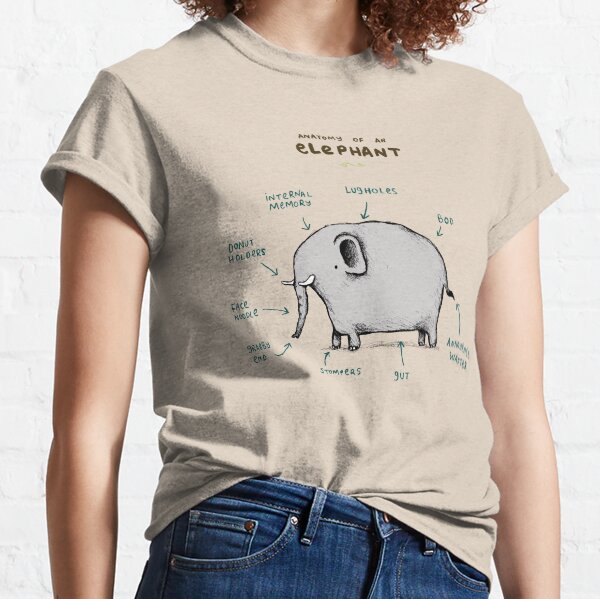 Anatomy of an Elephant Classic T-Shirt