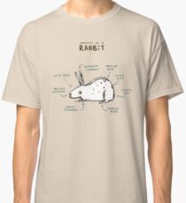 Anatomy of a Rabbit Classic T-Shirt