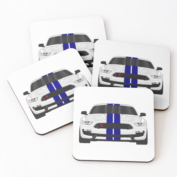 Item preview, Ford Mustang GT350 front (OxfordWhite and KonaBlue) designed and sold by VenZolic.
