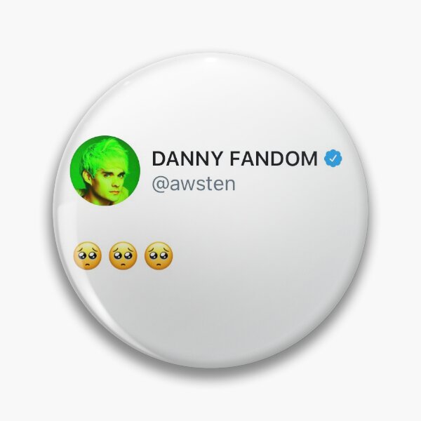 Item preview, awsten knight uwu emoji tweet designed and sold by SarahLovesBands.