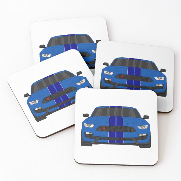 Item preview, Ford Mustang GT350 front (PerformanceBlue and KonaBlue) designed and sold by VenZolic.