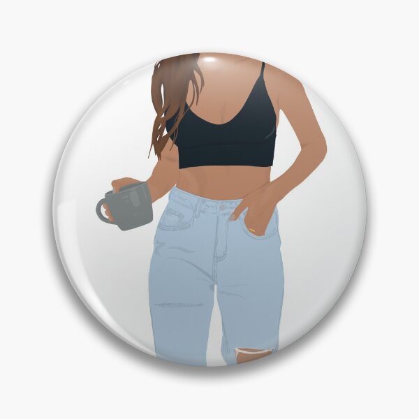 Item preview, Girl Holding Coffee designed and sold by byalessiamariee.