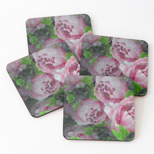 Item preview, Plethora of Pink Peonies designed and sold by SeaChangeDesign.