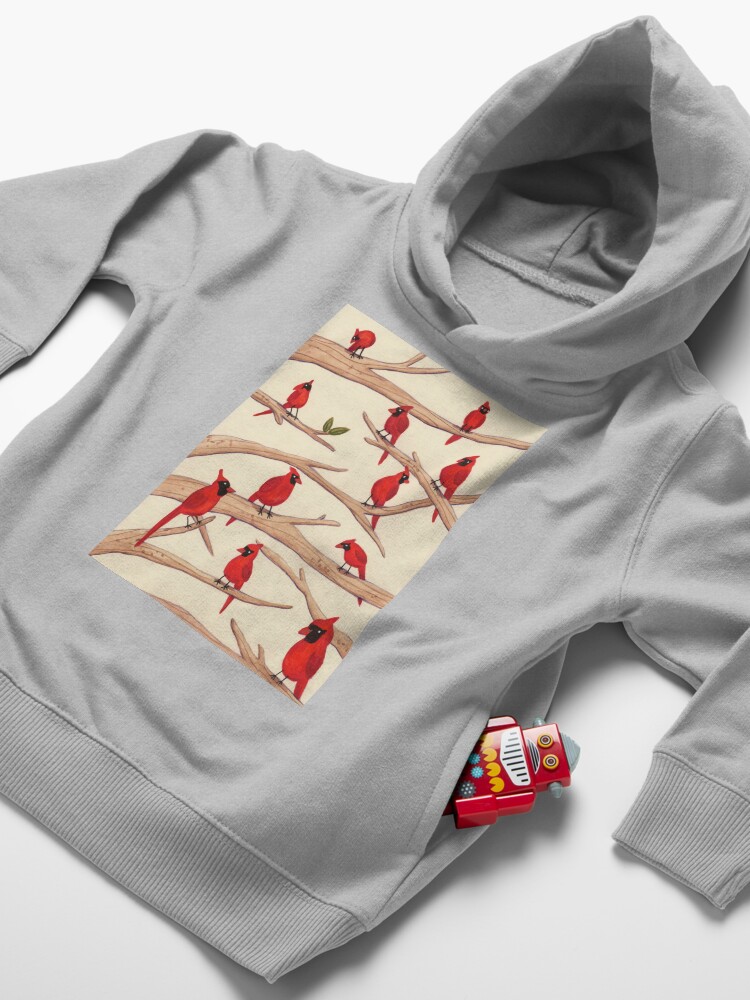 Alternate view of Cardinals Toddler Pullover Hoodie