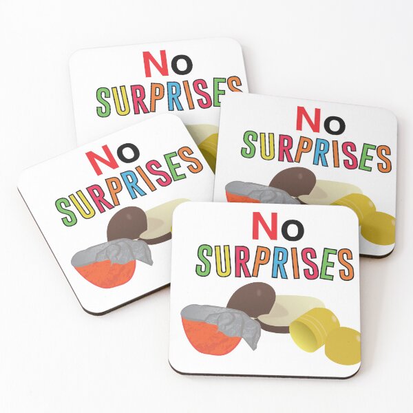 Item preview, NO SURPRISES designed and sold by elnetoon.