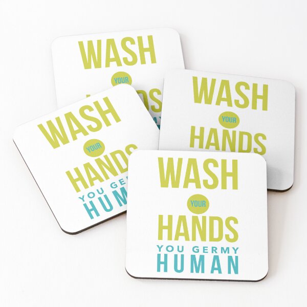 Item preview, Wash Your Hands You Germy Human -BC designed and sold by Funkymask.