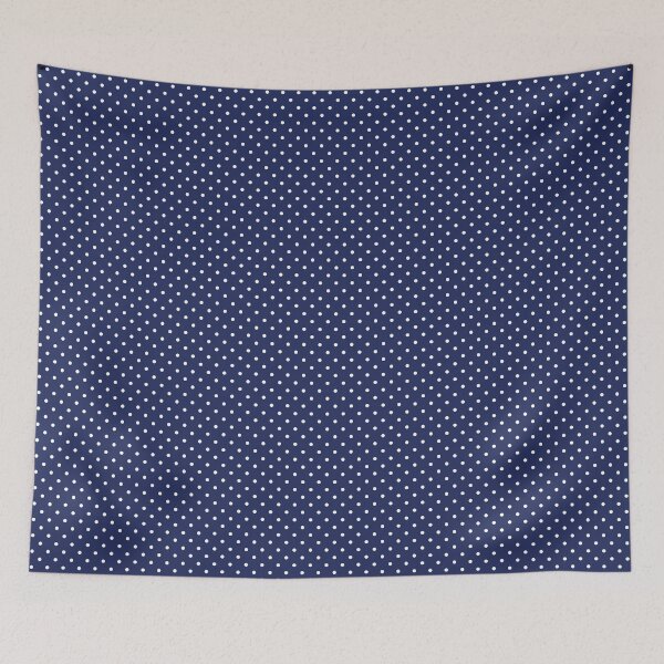 Item preview, White Polka Dots On Navy Background designed and sold by StudioArt63.