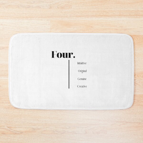 Item preview, Enneagram Four Attributes Graphic Print designed and sold by rdvisual.