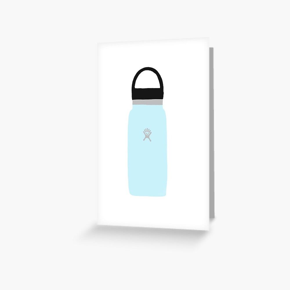 sky blue hydro flask