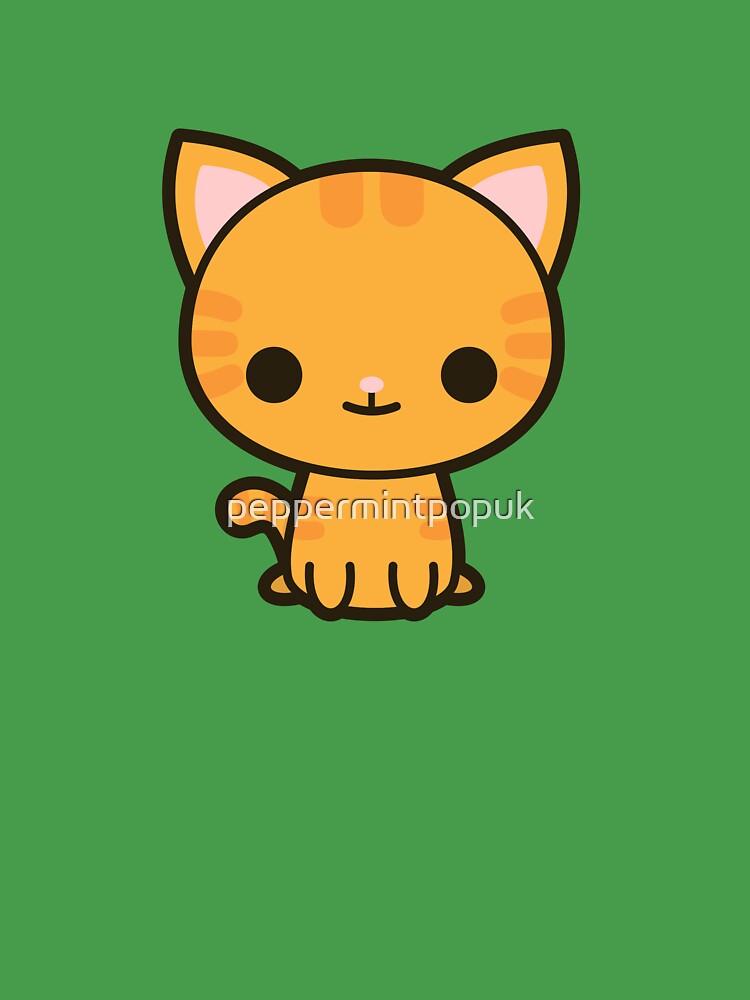 Gato blanco kawaii» de peppermintpopuk, Redbubble