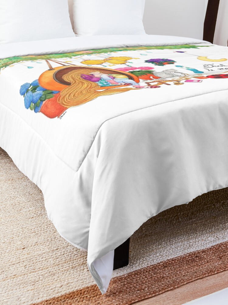 Alternate view of Suddenly time has slowed considerably... Comforter