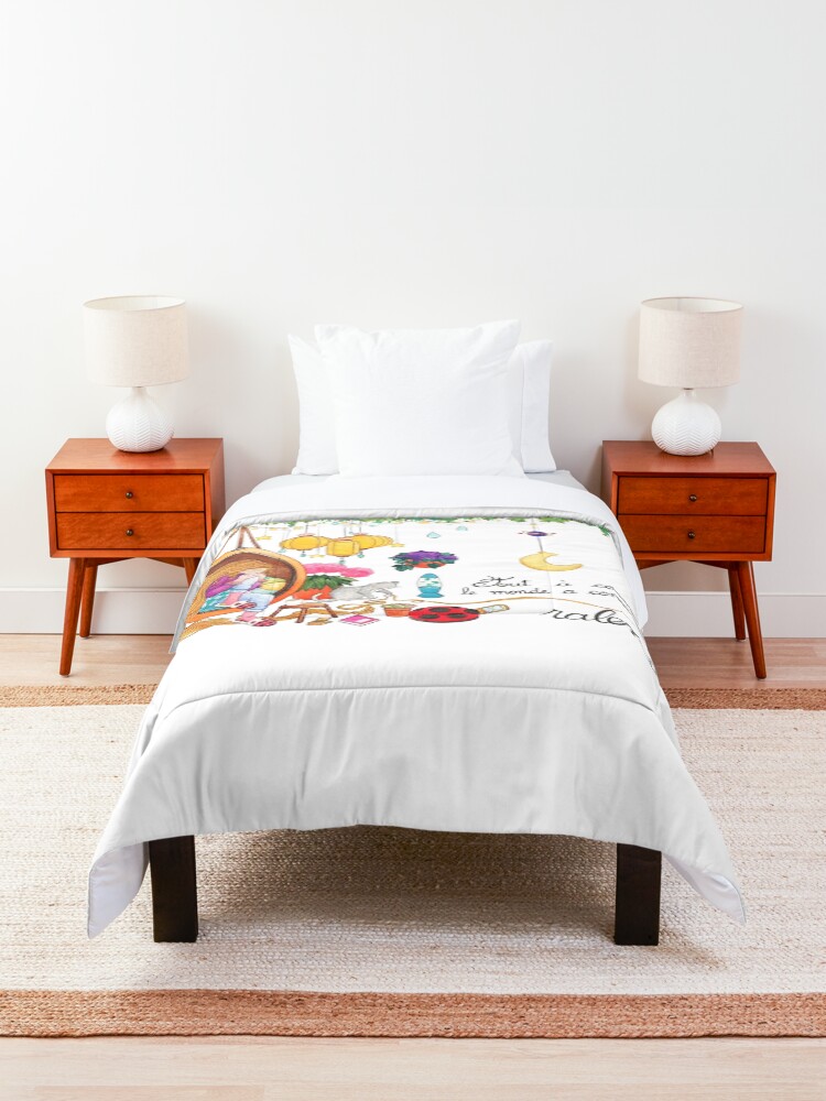 Alternate view of Suddenly time has slowed considerably... Comforter