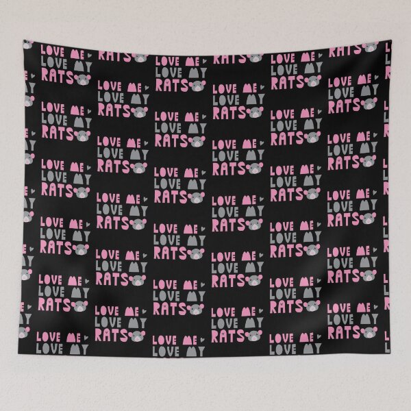 Item preview, Love me, LOVE MY RATS designed and sold by jazzydevil.