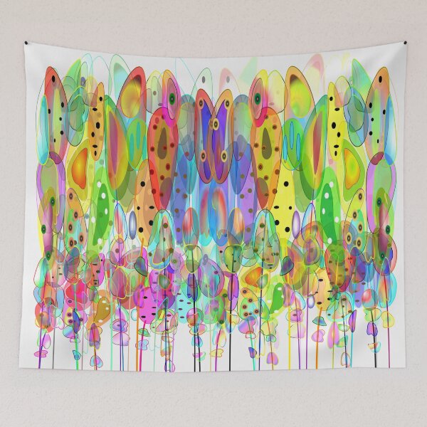 Item preview, Whimsical Watercolor Flowers designed and sold by gailg1957.