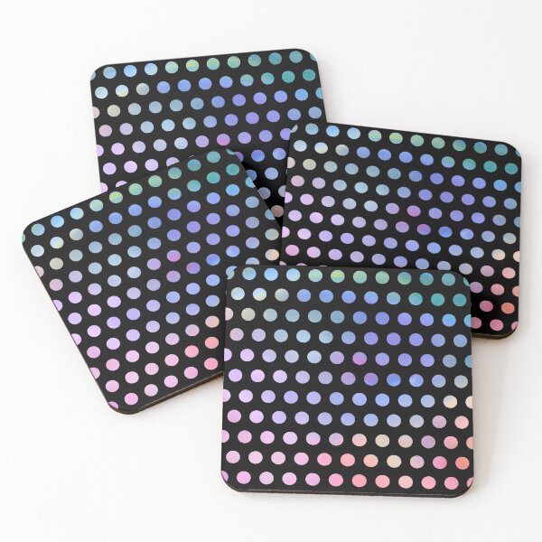 Item preview, Rainbow Polka Dots Black designed and sold by OHH Baby.