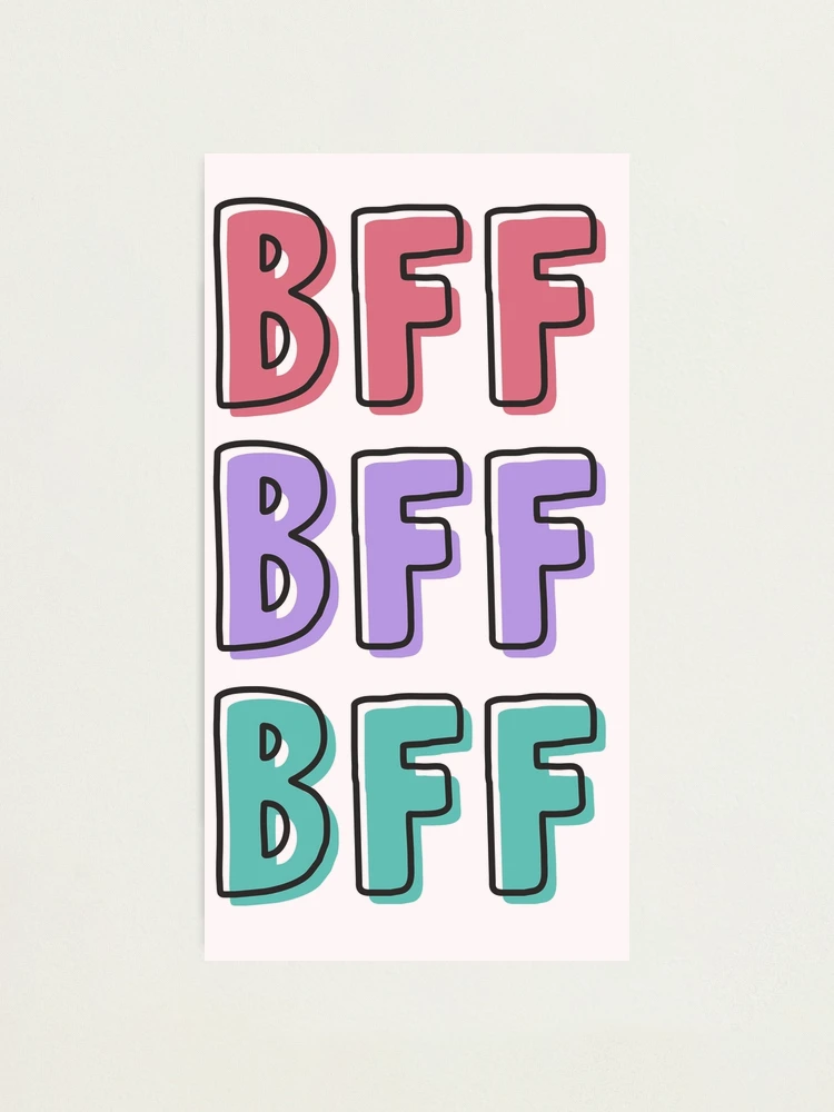 Bff Letter Stock Illustrations – 214 Bff Letter Stock