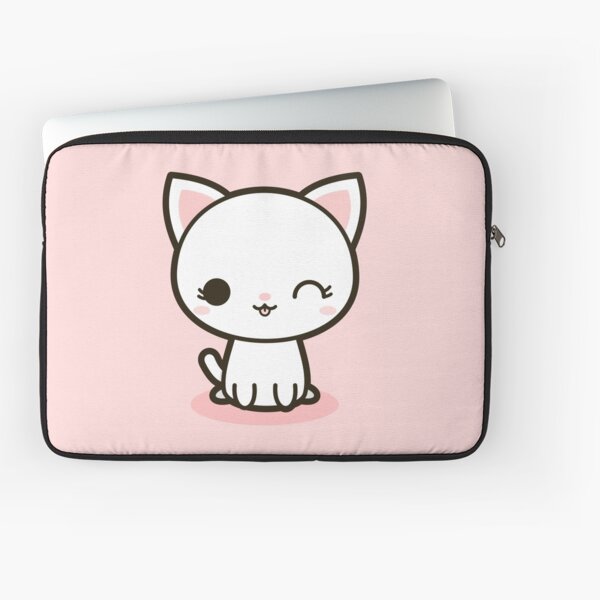 Aperçu de l'œuvre Chat blanc kawaii créée et vendue par peppermintpopuk.