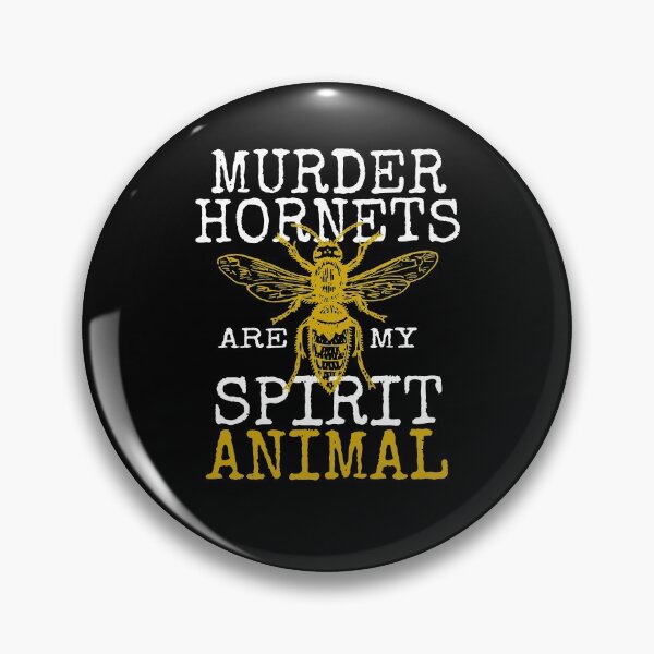 Item preview, Los avispones son mi espíritu Diseño animal, Vintage Funny Murder Hornets 2020 Invasión de abejas, Noticias virales Save the Bees designed and sold by PrintOfi.