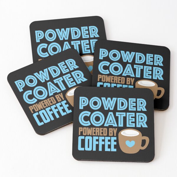 Item preview, POWDER COATER powered by coffee designed and sold by jazzydevil.