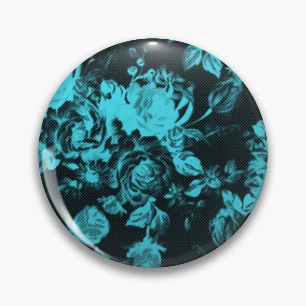 Item preview, Roses Halftone Blue designed and sold by OHH Baby.