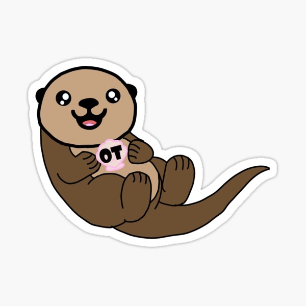 Item preview, OT Otter -Occupational Therapy  designed and sold by arts-and-kavs.