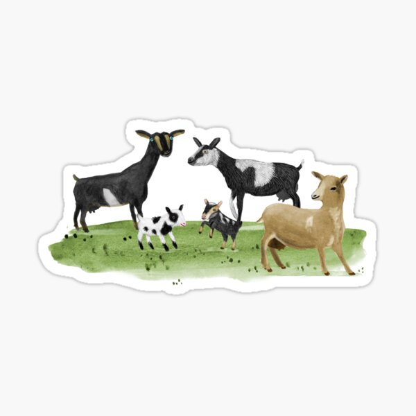 Item preview, Dairy Goats designed and sold by SophieCorrigan.