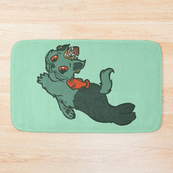 Item preview, Prince Nippin the Super Cute Mercat and His Fishy Friend designed and sold by RJKpoyp.
