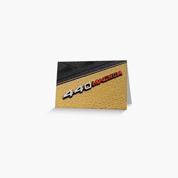 440 Magnum Greeting Card