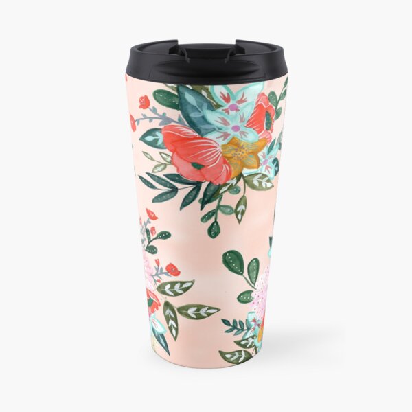 Bouquet Bursts Travel Mug