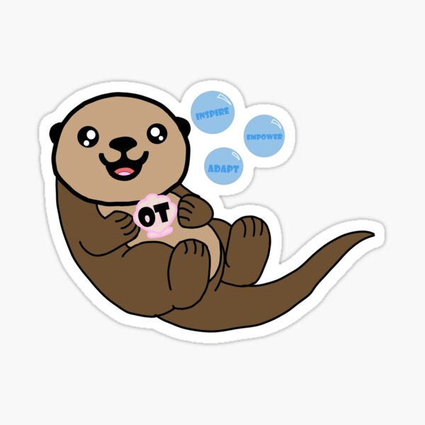 Artikel-Vorschau von OT Otter Bubbles - Beschäftigungstherapie, designt und verkauft von arts-and-kavs.