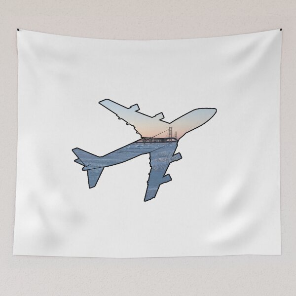 Item preview, Plane - Mackinaw Bridge designed and sold by SaltyTuba.
