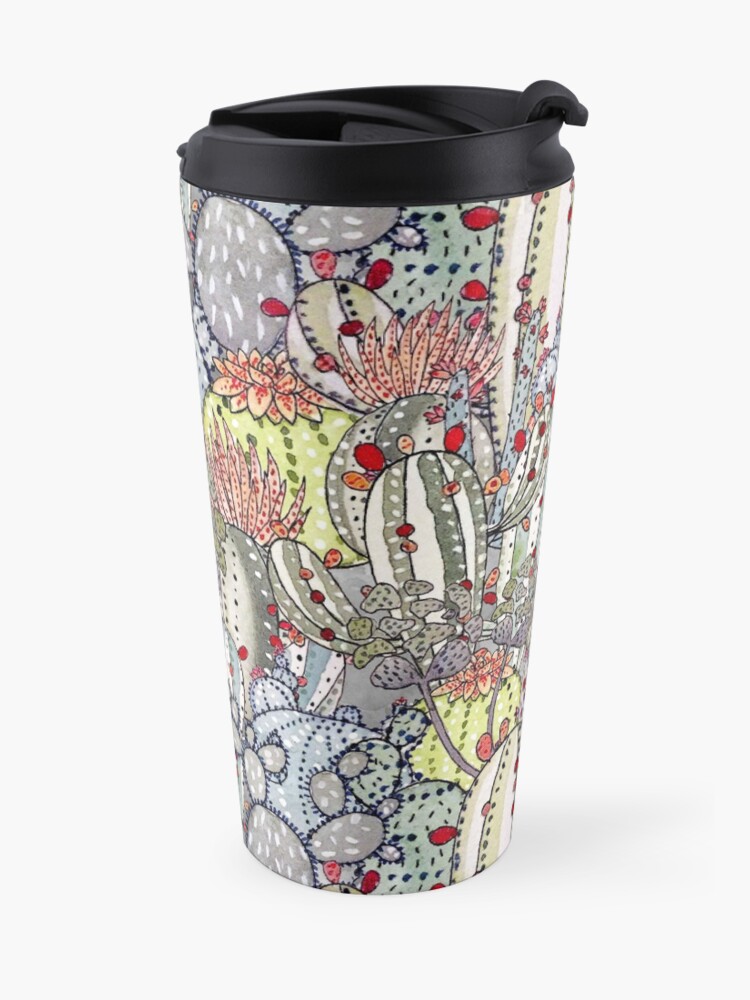 Alternate view of Cactus Oasis Travel Mug