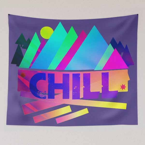 Item preview, Retro-80s CHILL designed and sold by NeonOf1986.