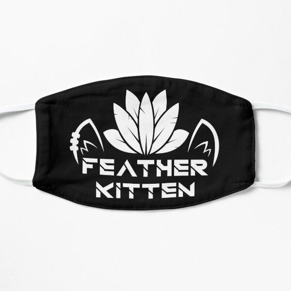 HEL Jumper - Feather Kitten (White) Flat Mask