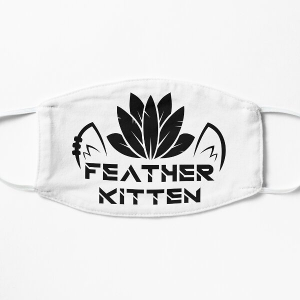 HEL Jumper - Feather Kitten (Black) Flat Mask