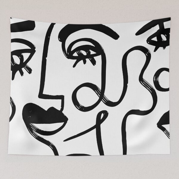 Item preview, Abstract Line Ladies designed and sold by emilyzigo.