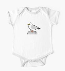 Cute seagull One Piece - Short Sleeve