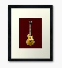 Gibson Les Paul Goldtop Framed Print