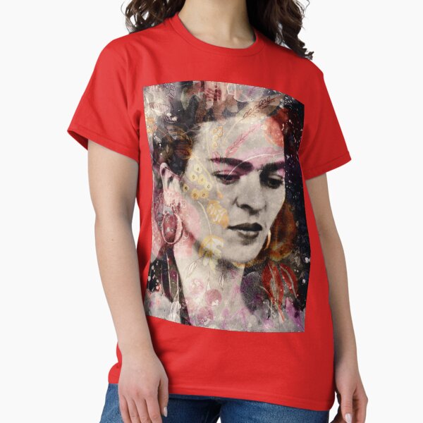 Item preview, FRIDA KAHLO Mexican Feminist portrait painting designed and sold by GalleryArtField.