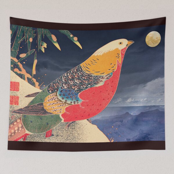 Item preview, parrot standing on a rock  designed and sold by modydesigner92.