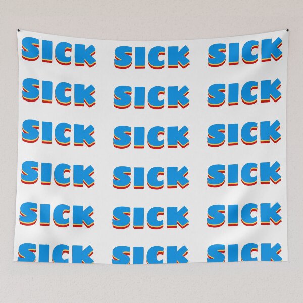 Aperçu de l'œuvre Layered rétro SICK créée et vendue par chl033.