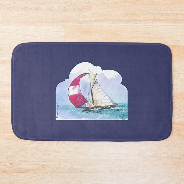 Item preview, 049 - Racing Sloop with Spinnaker Sail designed and sold by RiverbyNight.