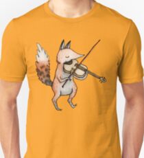 Violin Fox Unisex T-Shirt