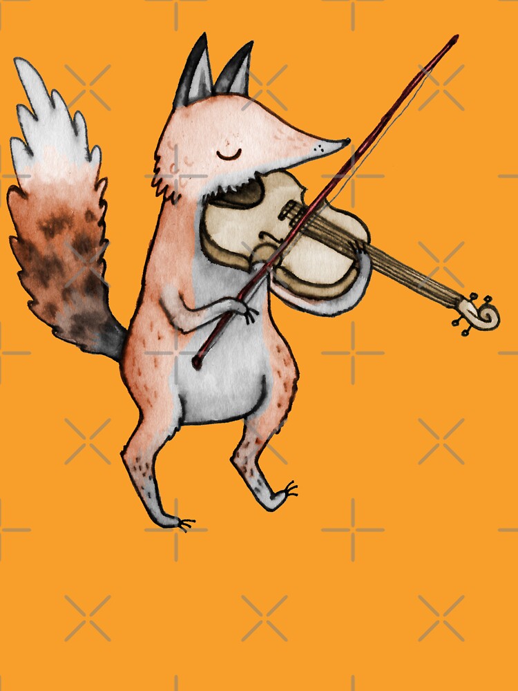 Violin Fox by SophieCorrigan