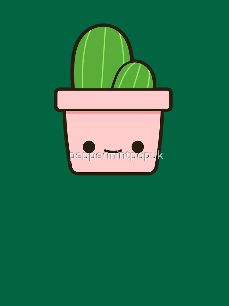 Cactus In Cute Pot T Shirt For Sale By Peppermintpopuk Redbubble Cute T Shirts Kawaii T 6997