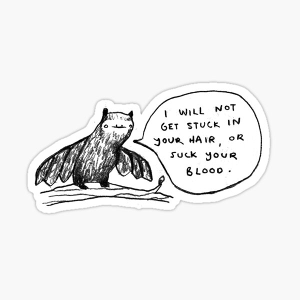 Item preview, Bats Aren't Evil designed and sold by SophieCorrigan.